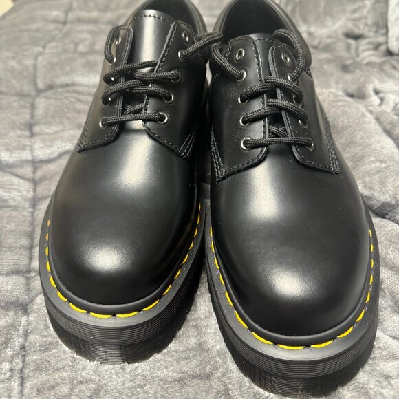 Dr. Martens Shoes - Dr Martens 8053 black platform shoes